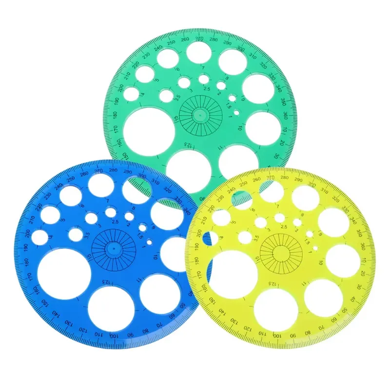 regla circular unidad