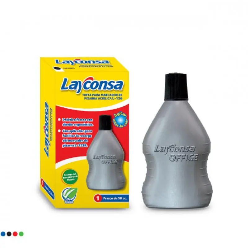 Tinta de plumón layconsa unidad