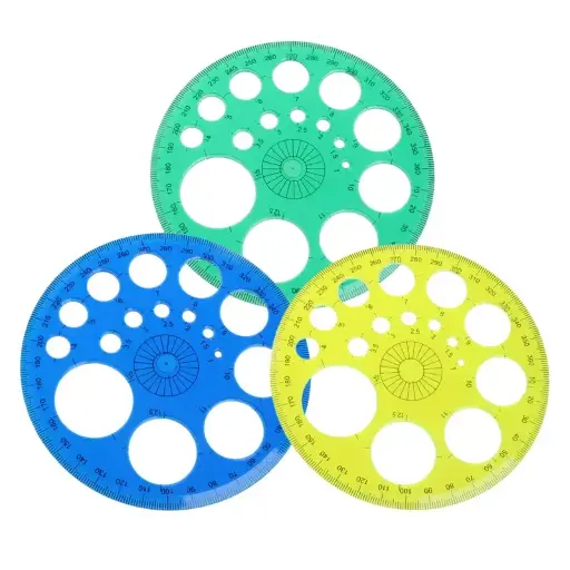 regla circular unidad