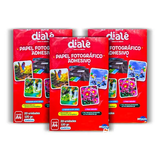 Papel fotografico unidad