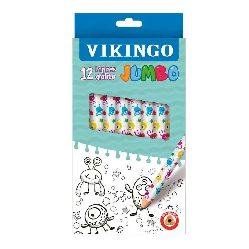 Lápiz jumbo vikingo unidad